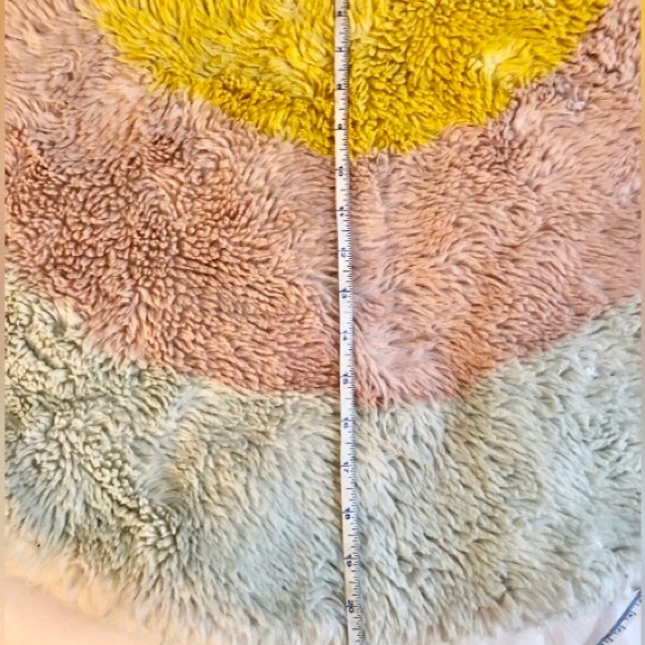 Happy rainbow pastel rug - Picture 3 of 6